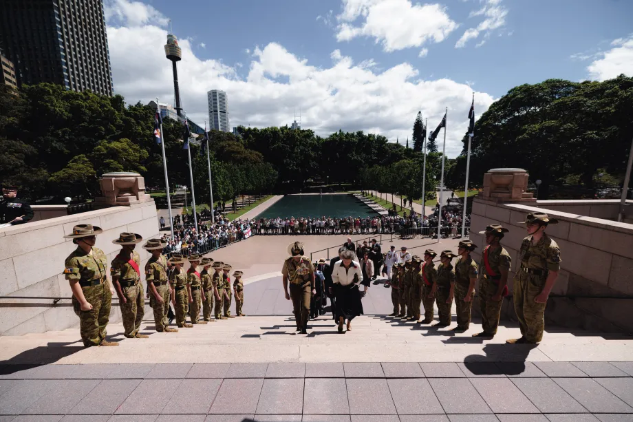 The Princess Royal in Australia