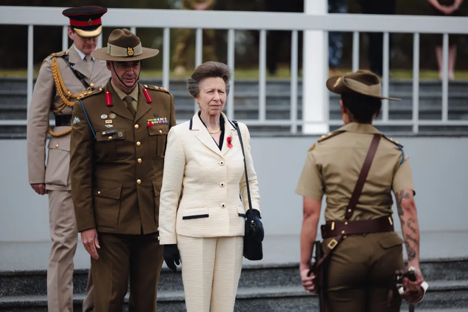 The Princess Royal in Australia