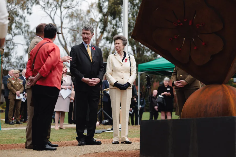 The Princess Royal in Australia