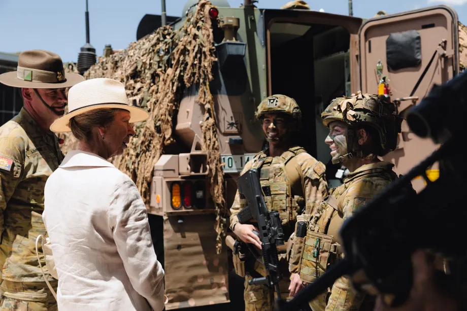 The Princess Royal in Australia