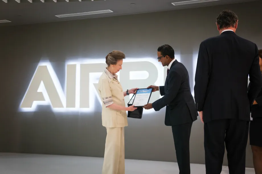 The Princess Royal in Singapore