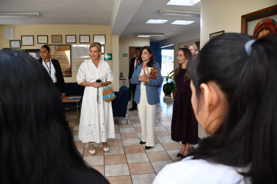 The Duchess of Edinburgh in Guatemala