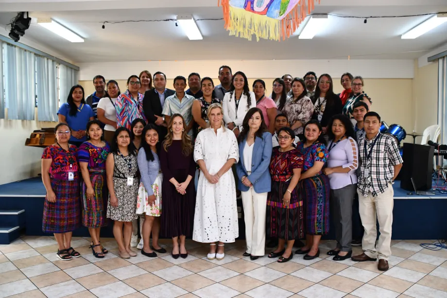 The Duchess of Edinburgh in Guatemala