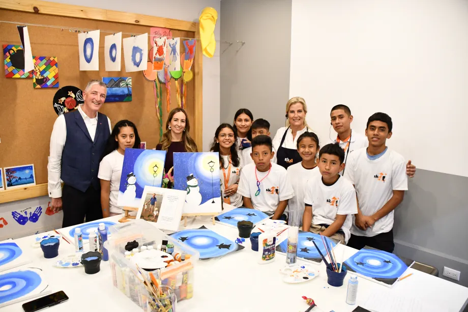 The Duchess of Edinburgh in Guatemala