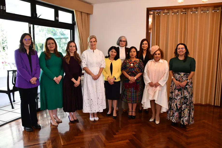 The Duchess of Edinburgh in Guatemala