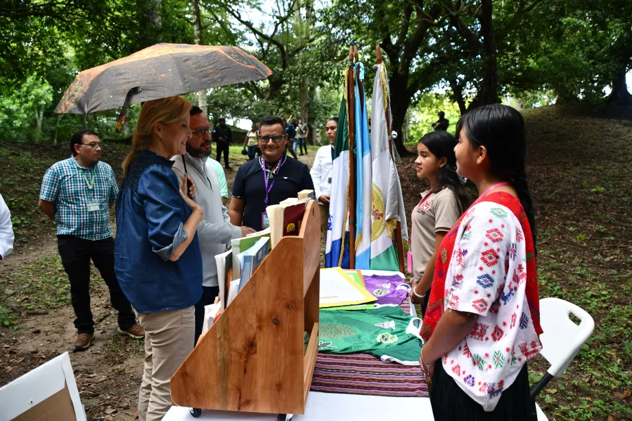 The Duchess of Edinburgh in Guatemala