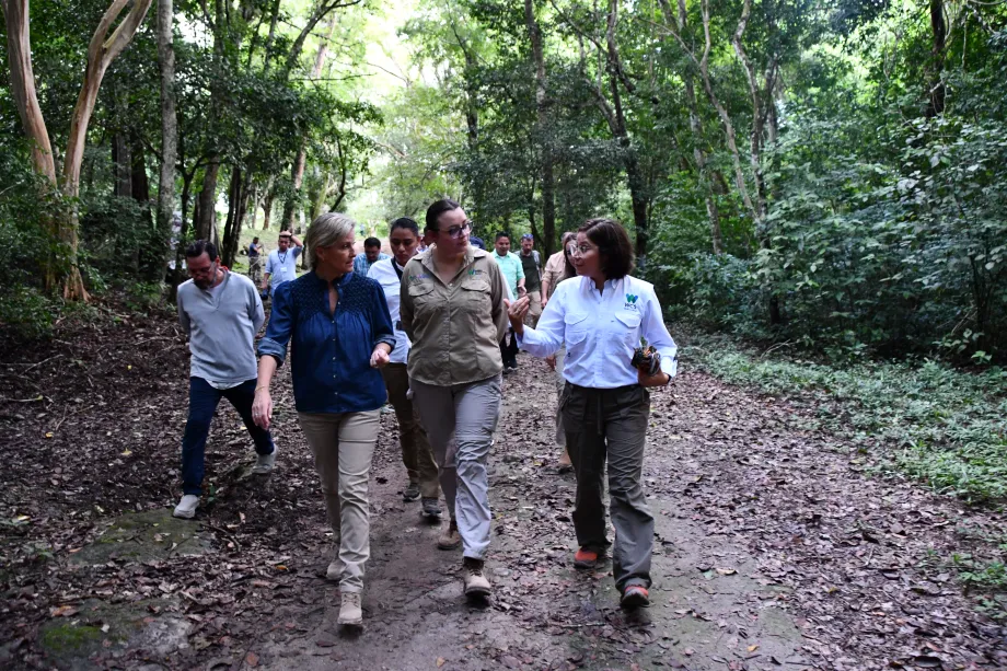 The Duchess of Edinburgh in Guatemala