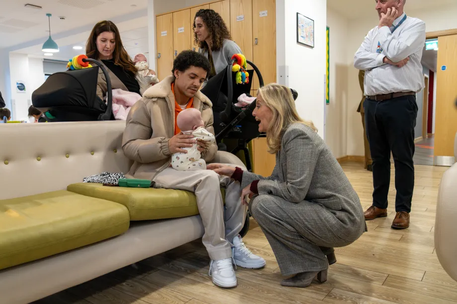 The Duchess of Edinburgh visits Ronald McDonald House