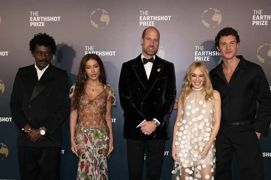 The Prince at the Earthshot Prize Awards