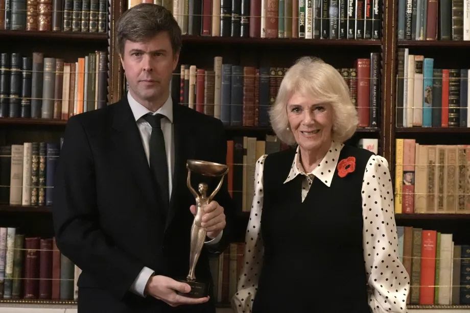 The Queen hosts a reception for the Booker Prize finalists