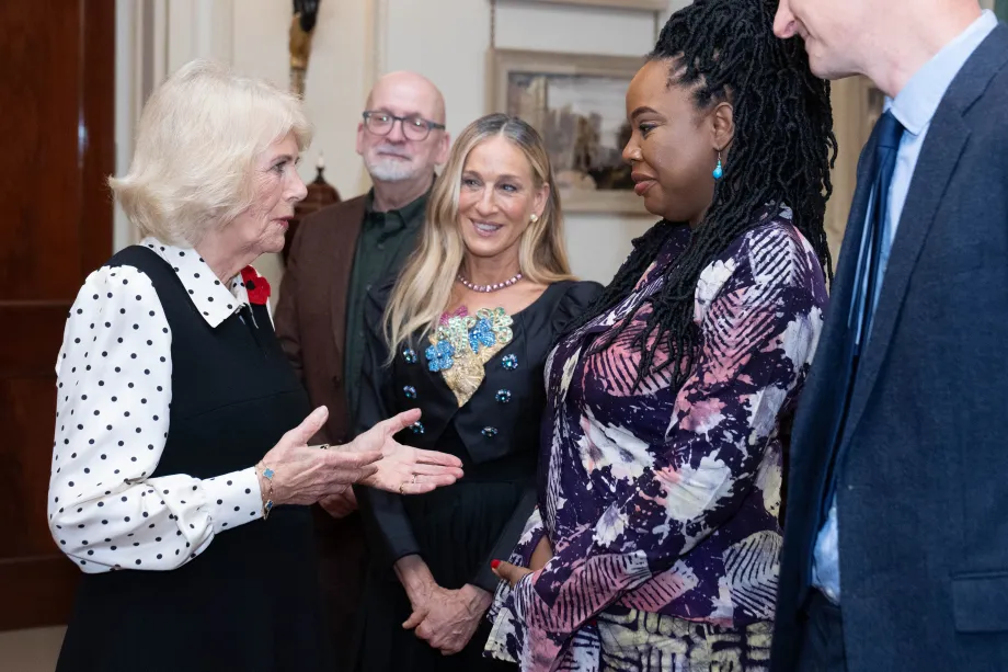 The Queen hosts Booker Prize finalists