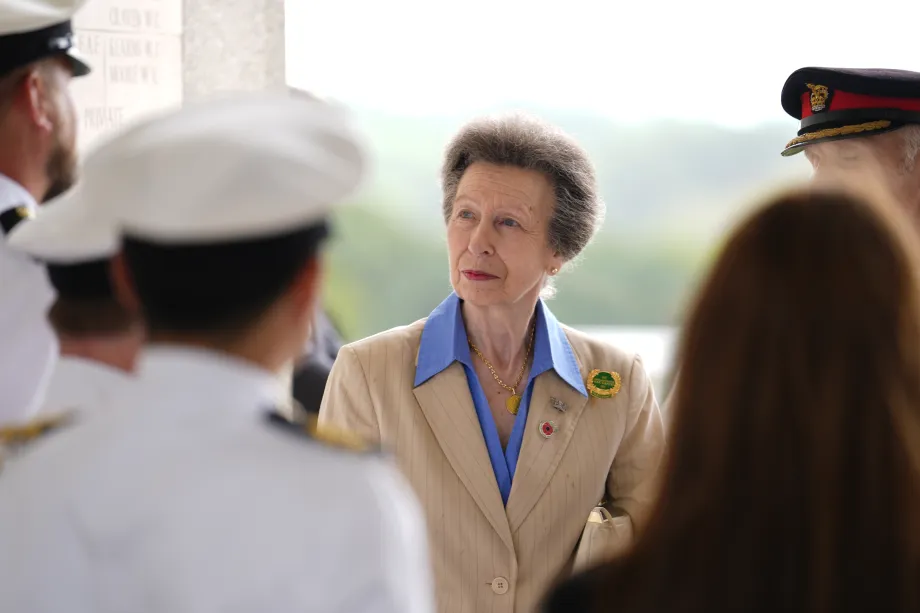 The Princess Royal in Singapore