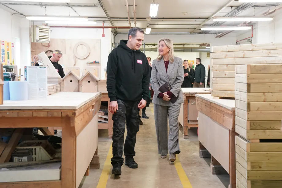 The Duchess of Edinburgh visits RAW