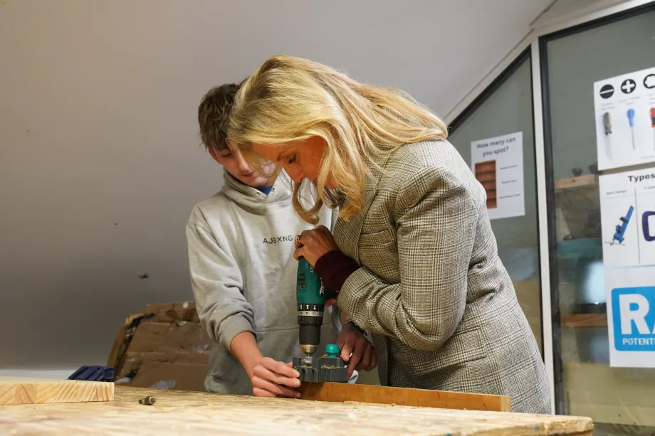 The Duchess of Edinburgh visits RAW
