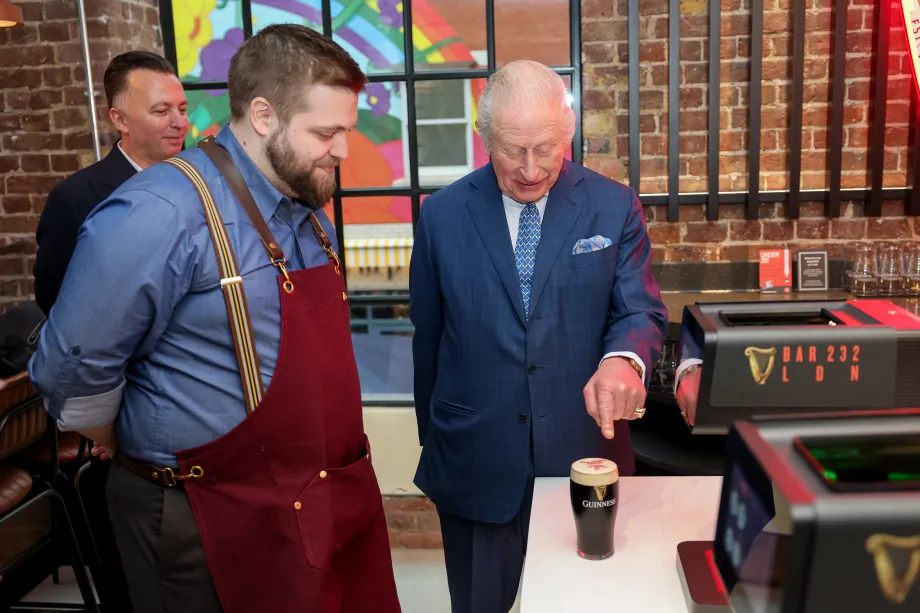 The King at Guinness Open Gate Brewery
