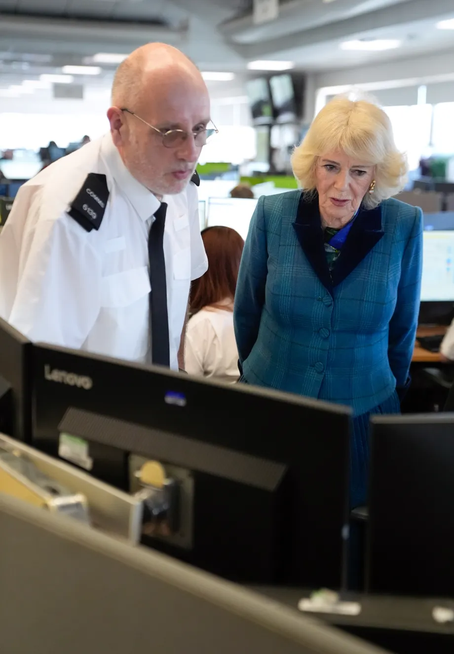 The Queen visits Avon & Somerset Police