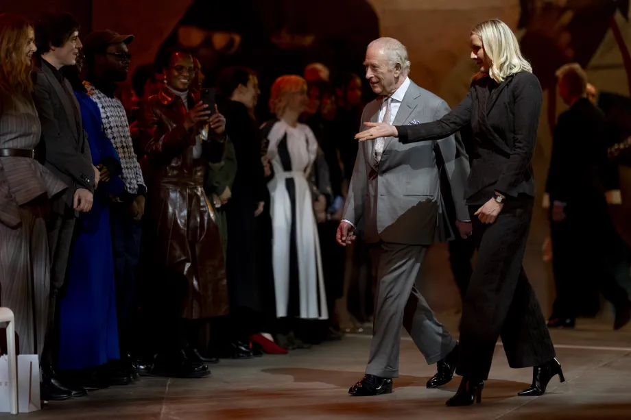 The King at London Fashion Week
