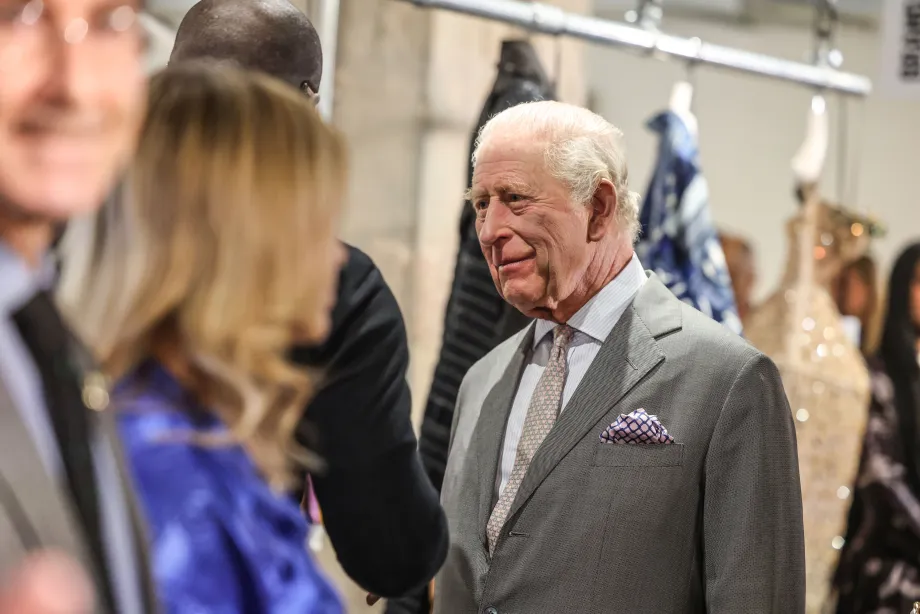 The King at London Fashion Week