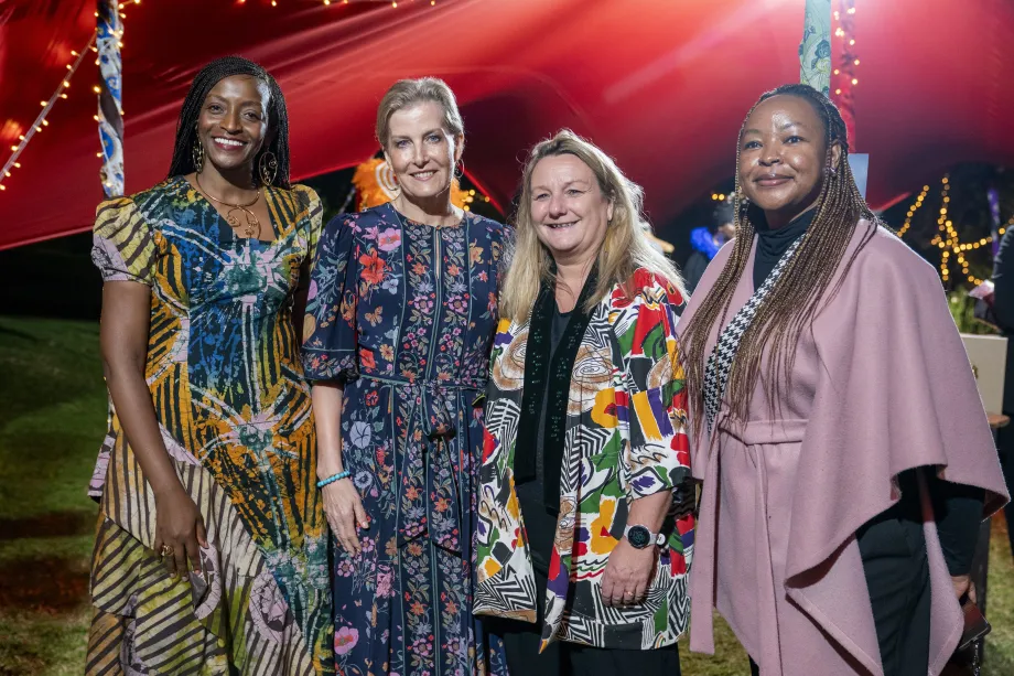 The Duchess of Edinburgh in Kenya