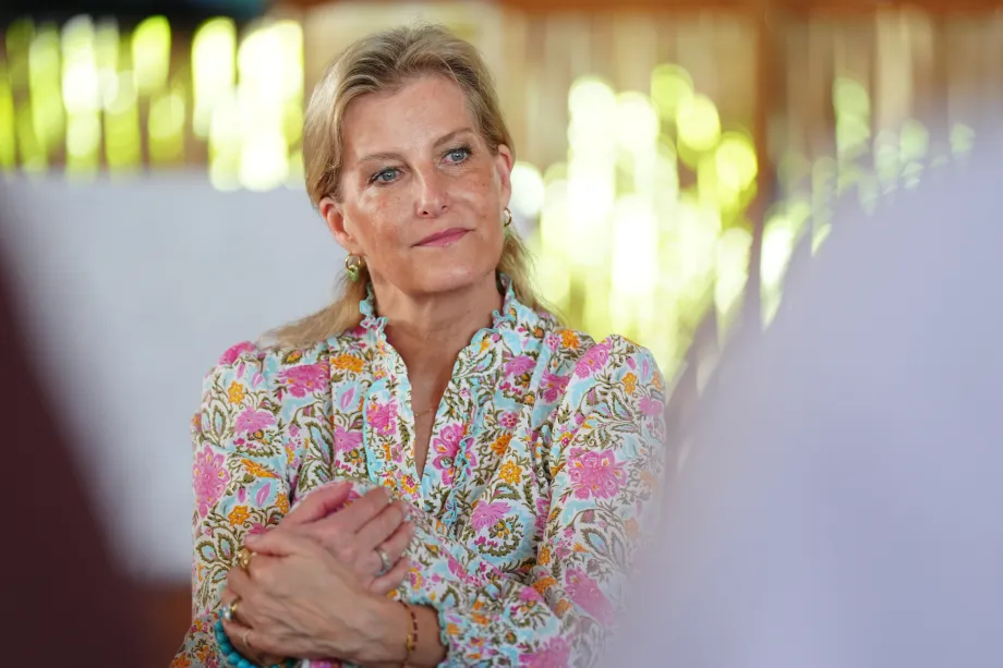 The Duchess of Edinburgh in Kenya