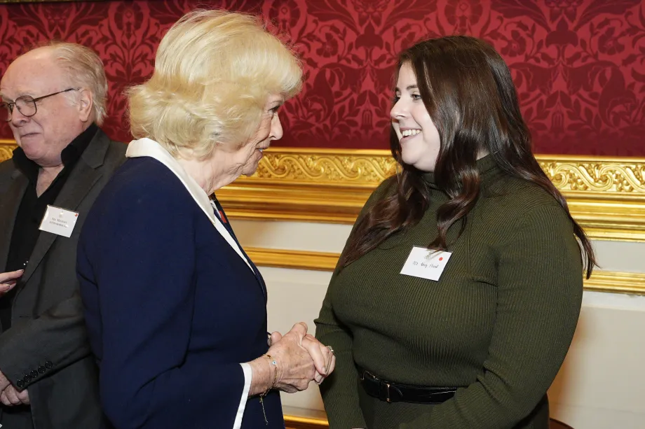 The Queen at a WOW Reception