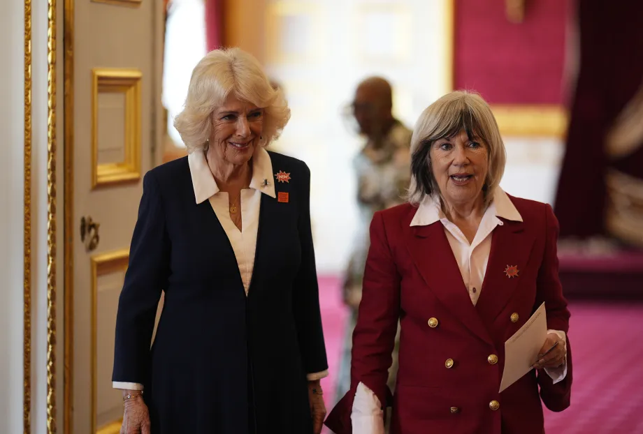 The Queen at a WOW Reception