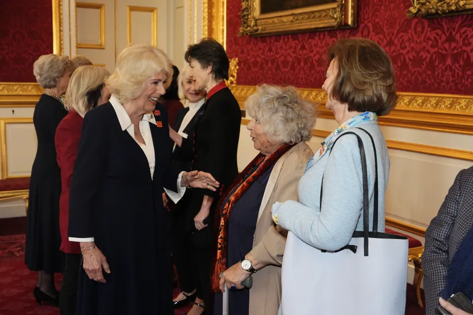 The Queen at a WOW Reception