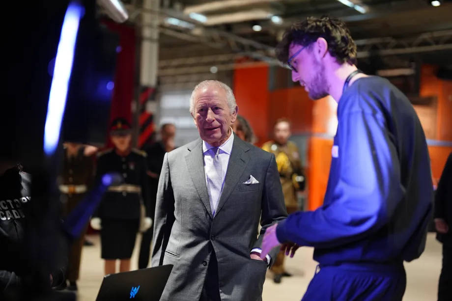 The King in Manchester