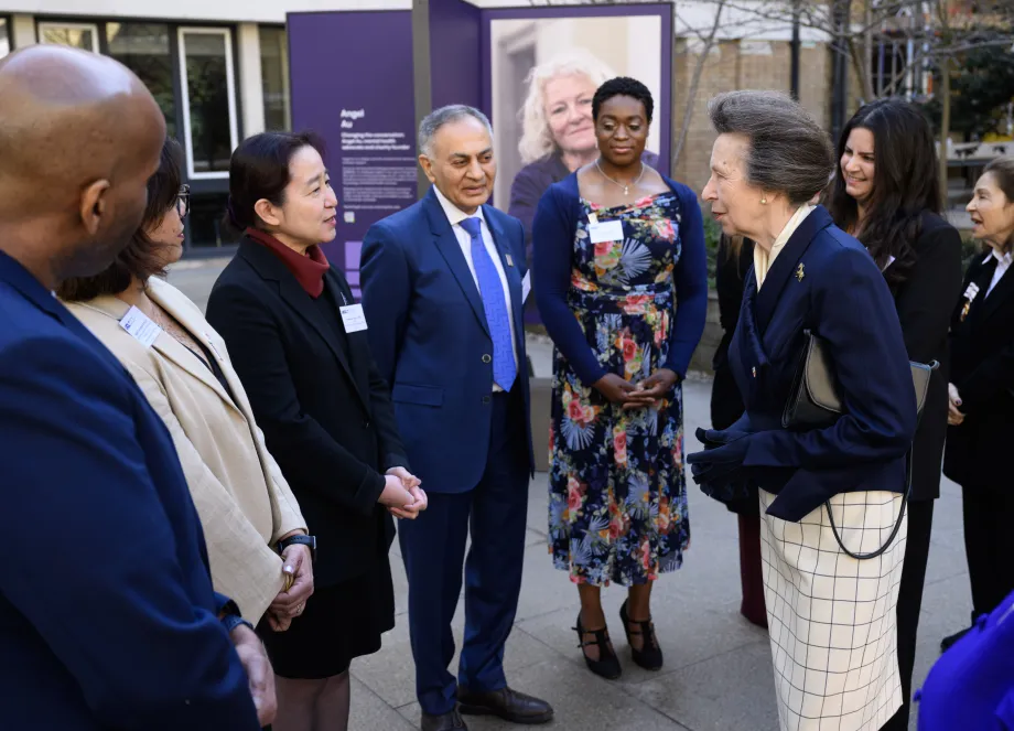 The Princess Royal visits UCL
