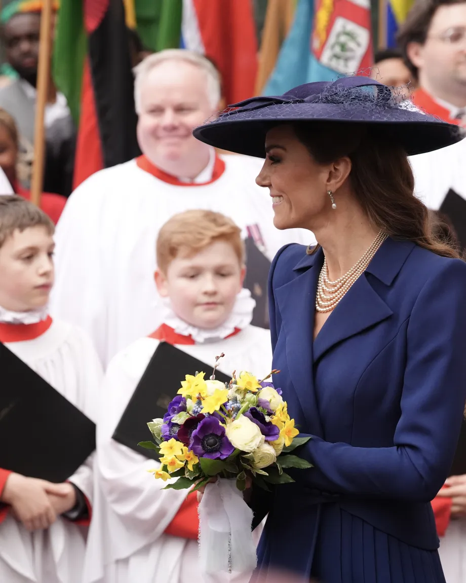 The Princess of Wales attends the Commonwealth Day Service of Celebration at Westminster Abbey