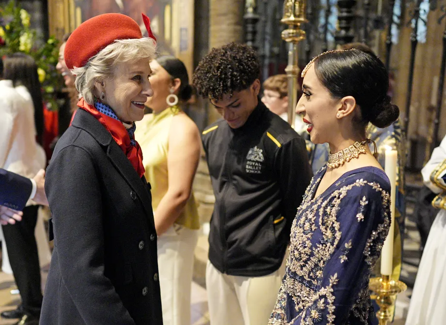 The Duchess of Gloucester attends the Commonwealth Day Service of Celebration at Westminster Abbey