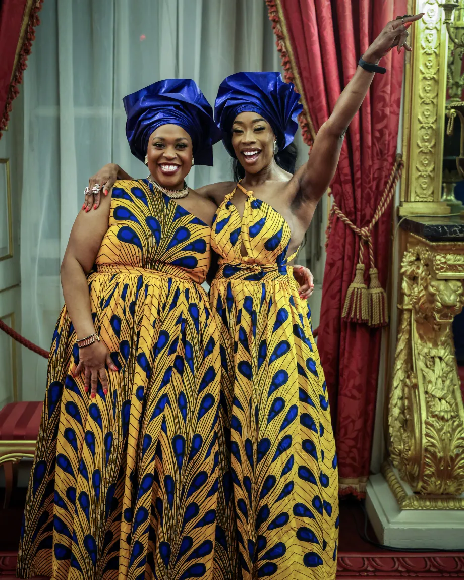 The King hosts a reception for the Nigerian diaspora in the UK