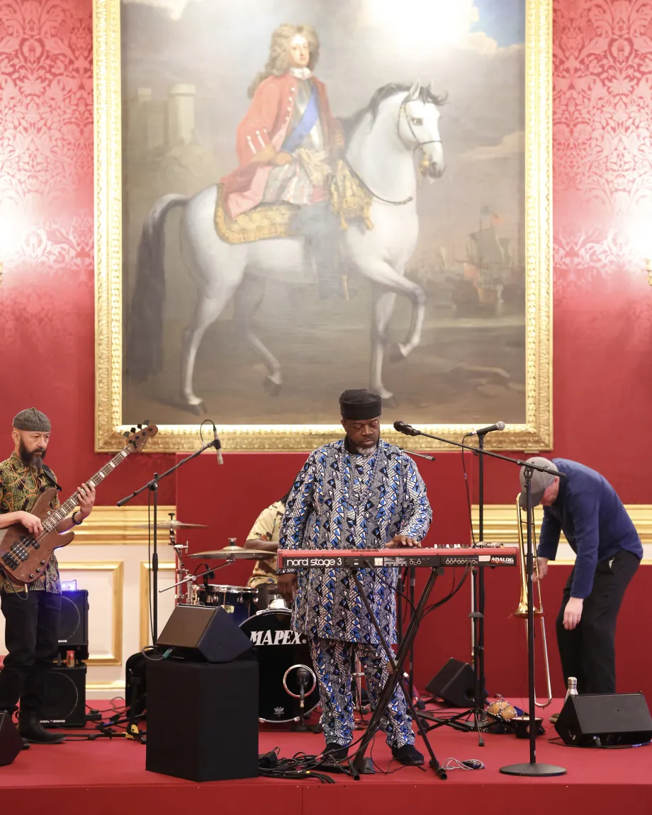 The King hosts a reception for the Nigerian diaspora in the UK