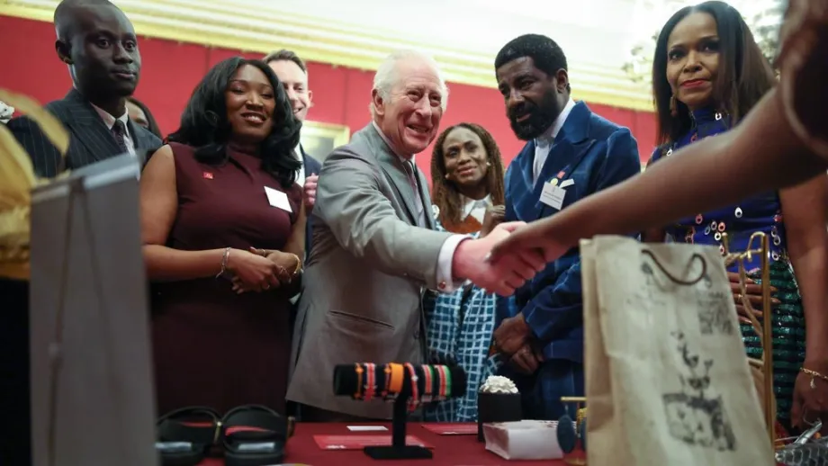 The King hosts a reception for the Nigerian diaspora in the UK