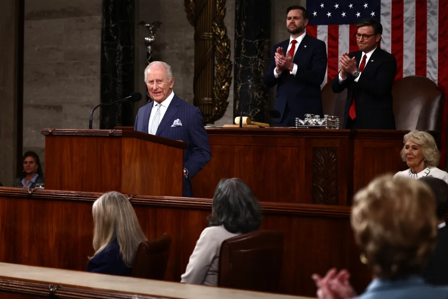 The King addresses Congress