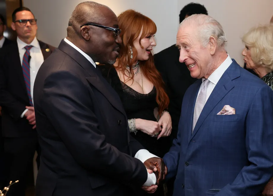 The King at the King's Trust Global Gala