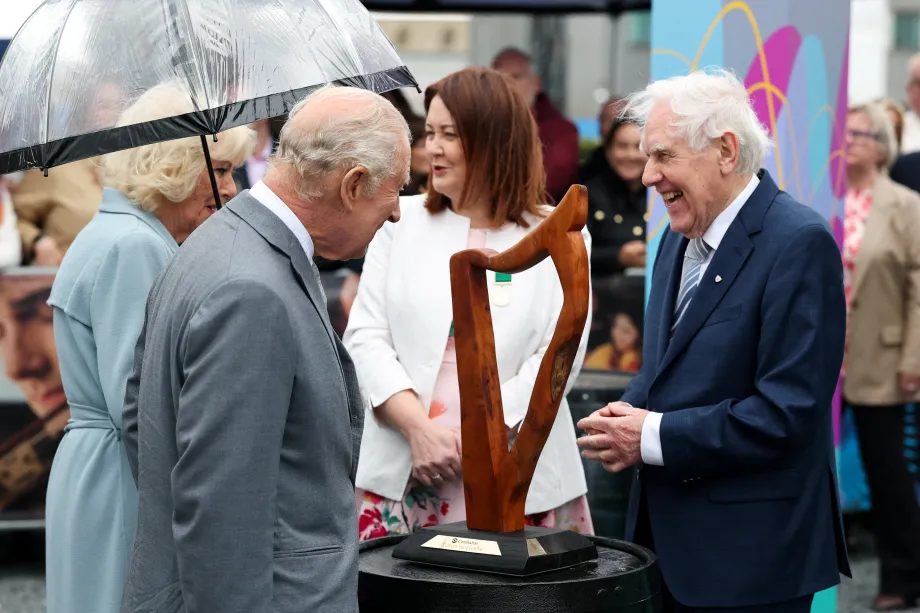 The King and Queen in Northern Ireland