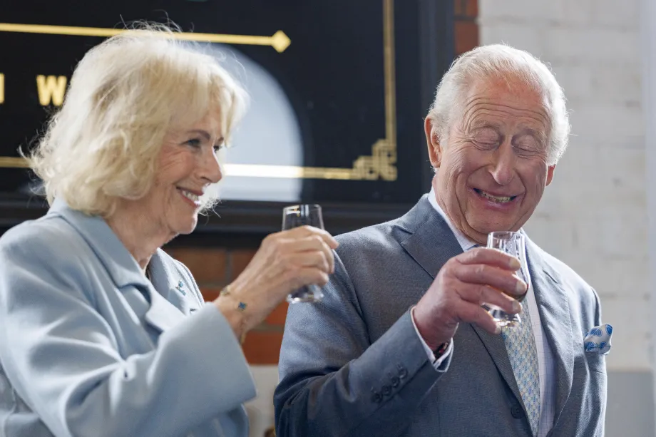 The King and Queen in Northern Ireland