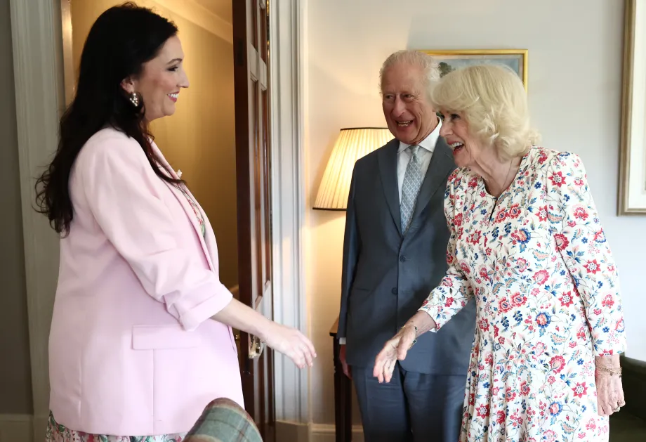The King and Queen in Northern Ireland