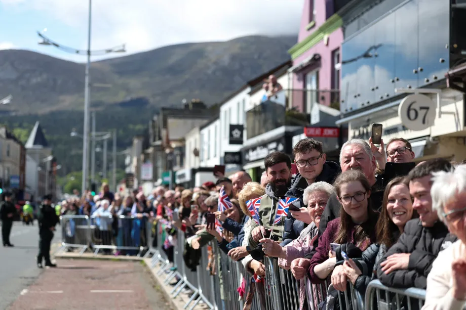The King in Northern Ireland