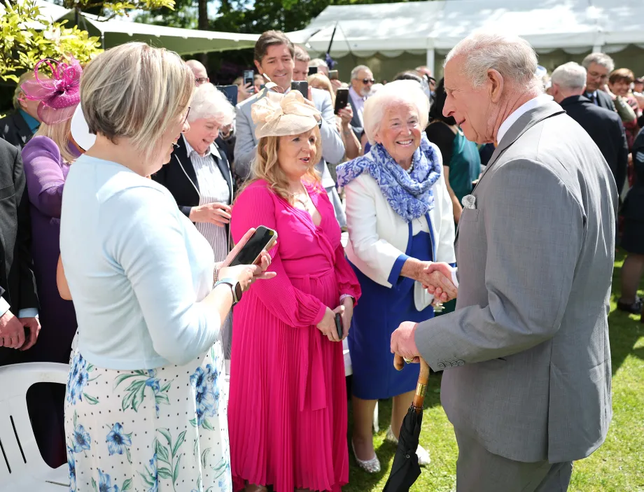 The King and Queen in Northern Ireland