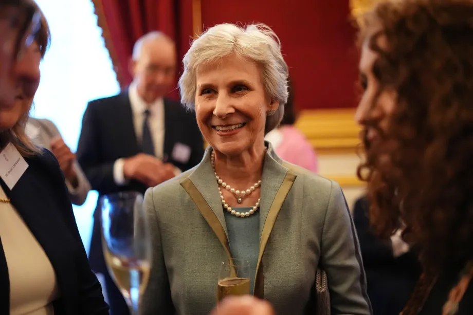 The Duchess of Gloucester attends a Cancer Reception