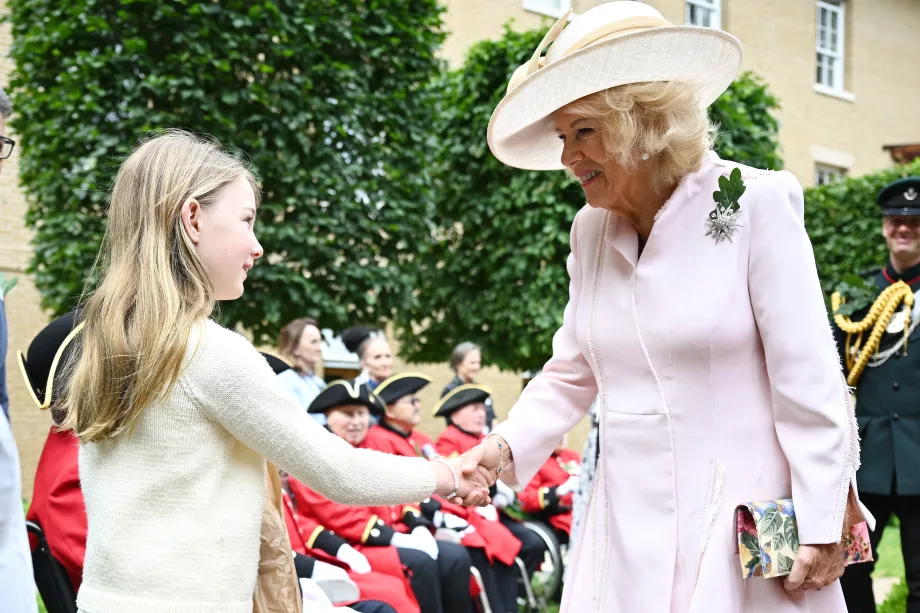 The Queen attended Founder's Day