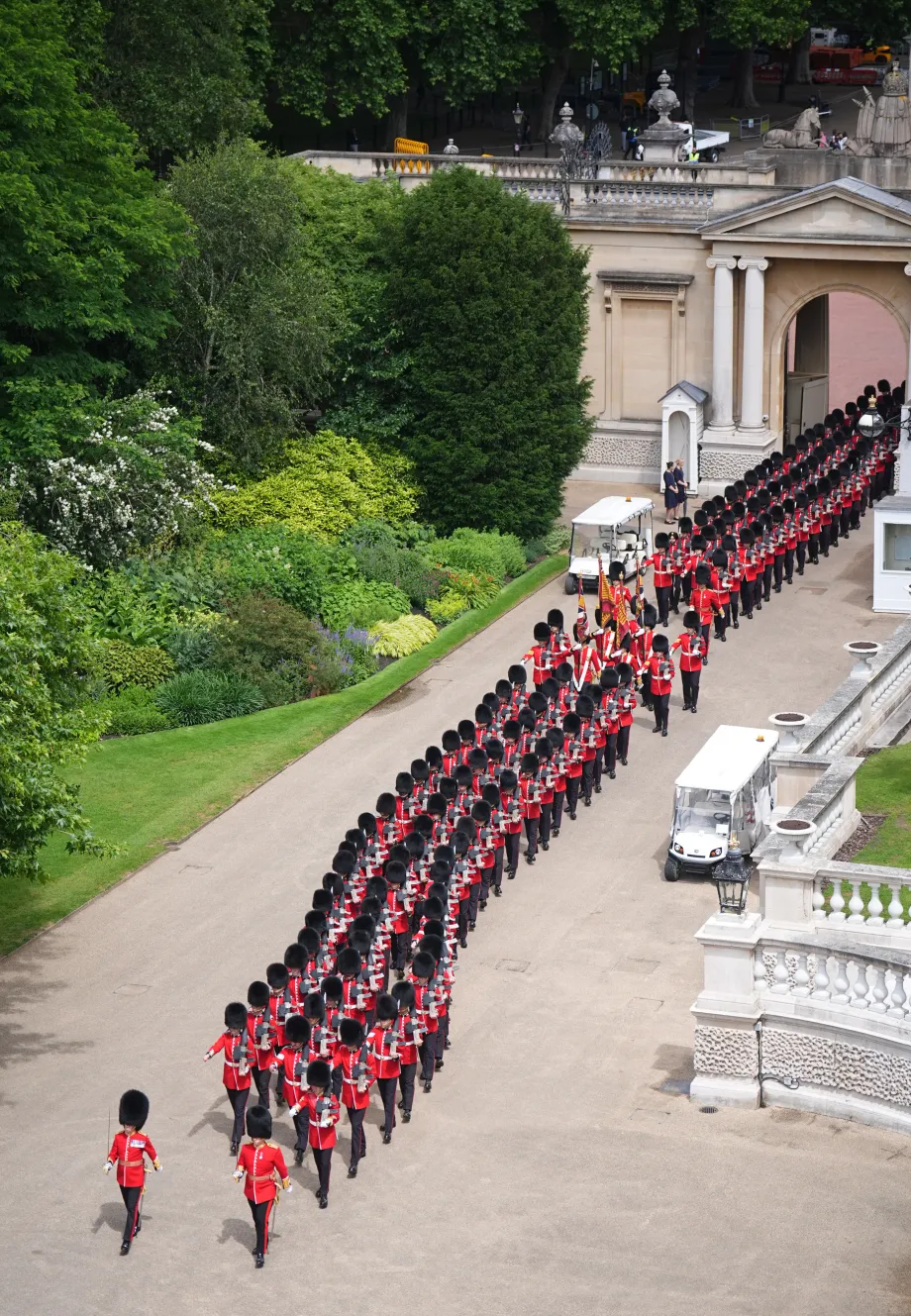 The Grenadier Guards receive New Colours
