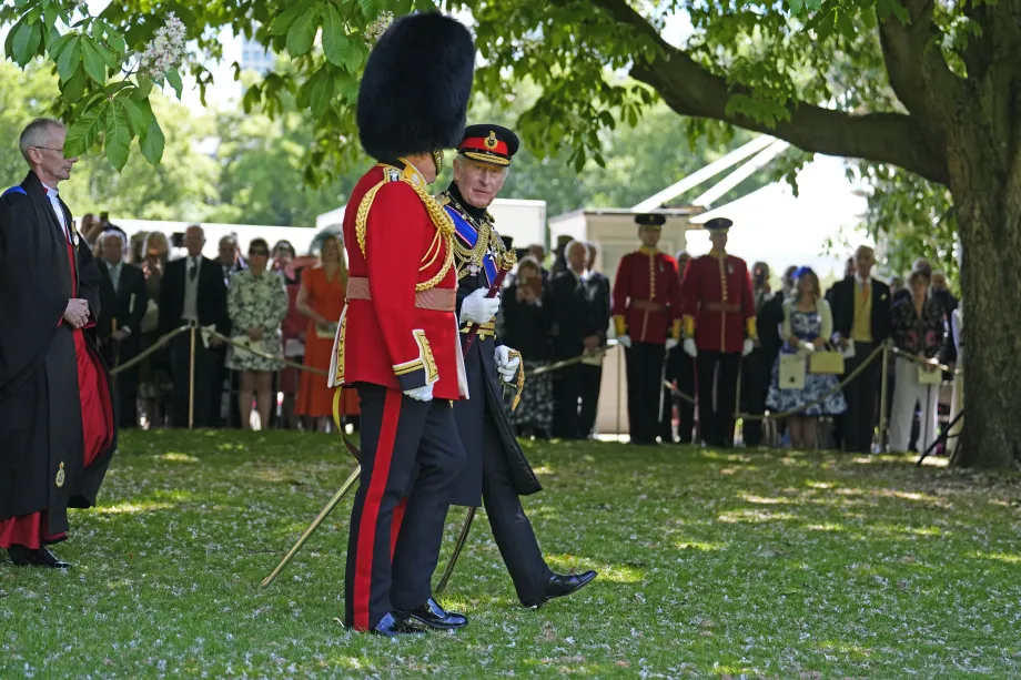The Grenadier Guards receive New Colours