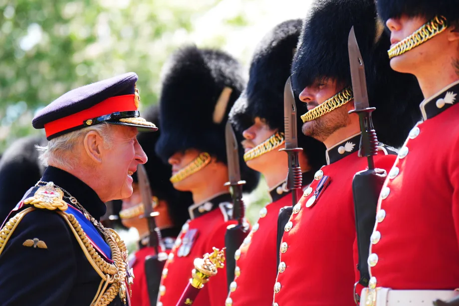 The Grenadier Guards receive New Colours