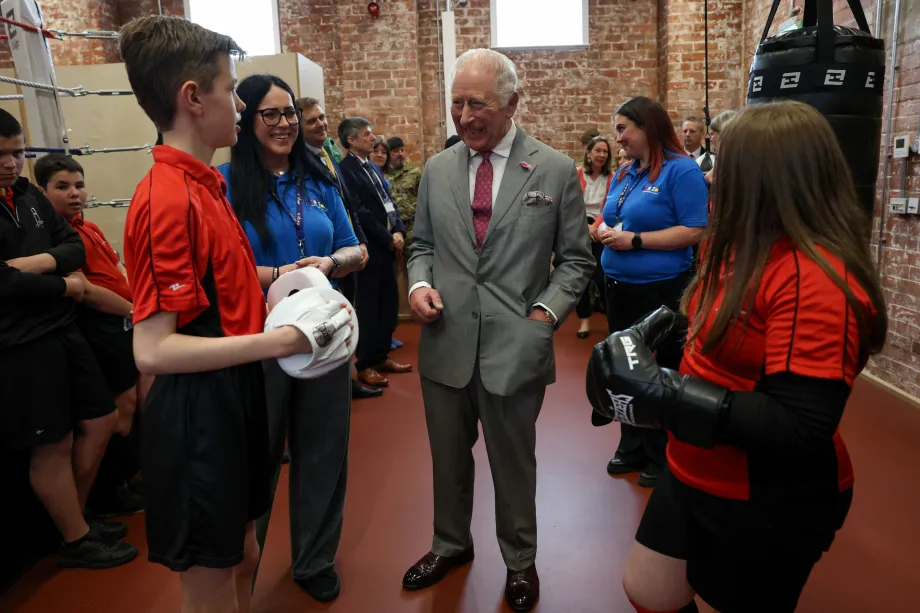 The King in Grimsby