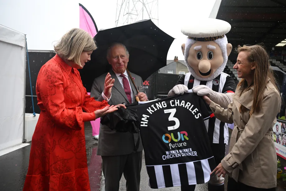 The King in Grimsby
