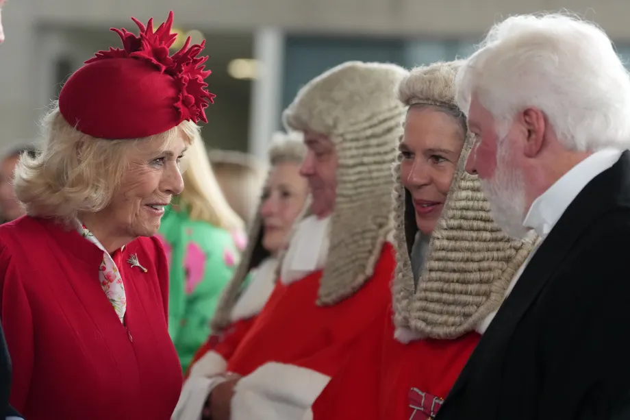The Queen meets members of the judiciary
