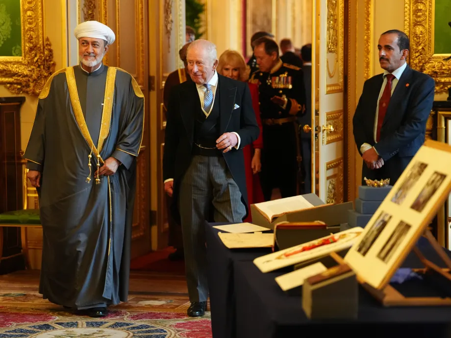 The King and the Sultan of Oman